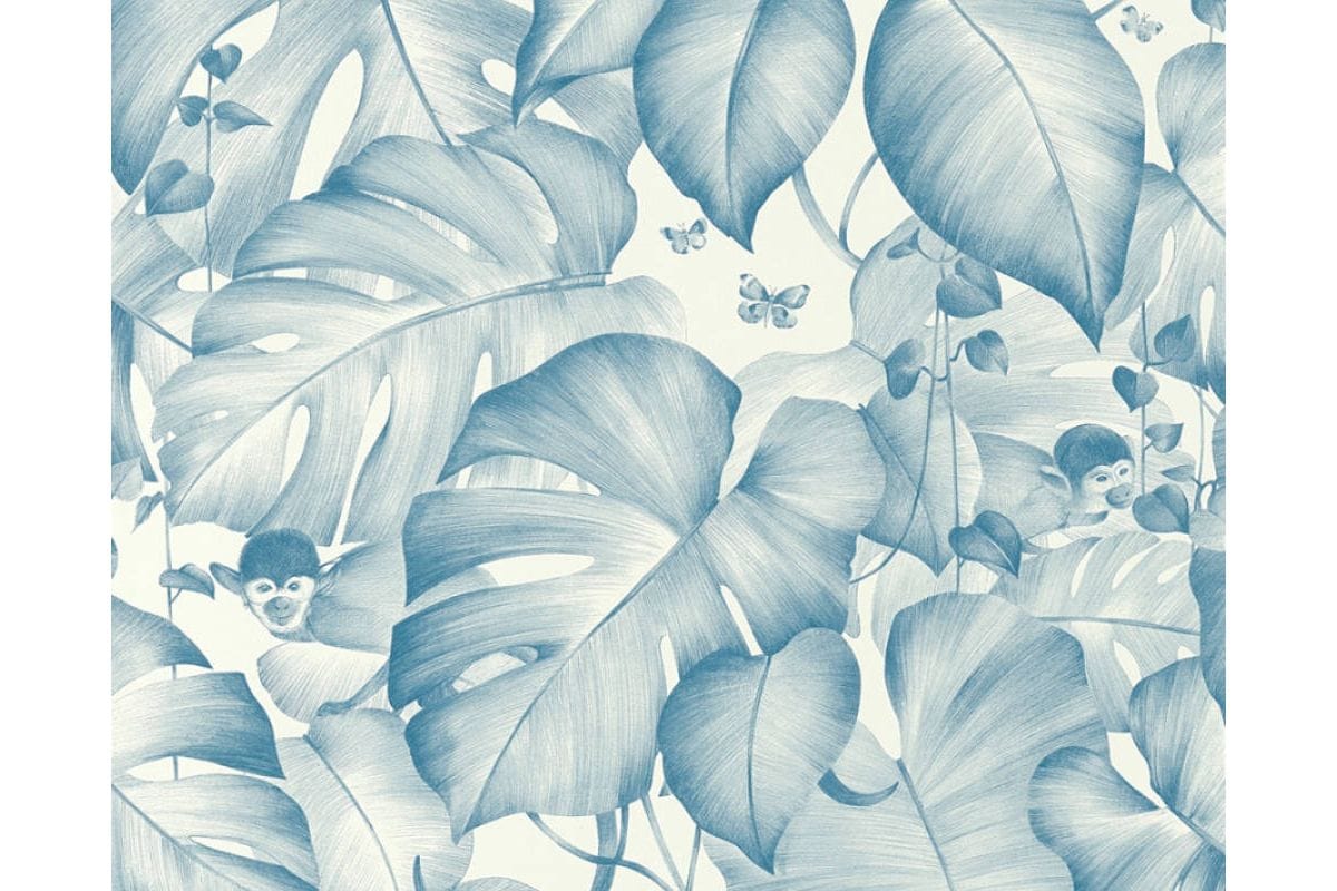 шведские обои eco, коллекция graphic world (engblad & co), артикул 8806. обои листья серые. серые обои с листьями. текстура листа. аффреско листья тропические.