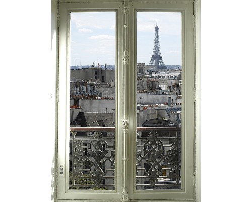 Фотообои B1-062 Divino Окно в Париж 2 м х 2.7 м