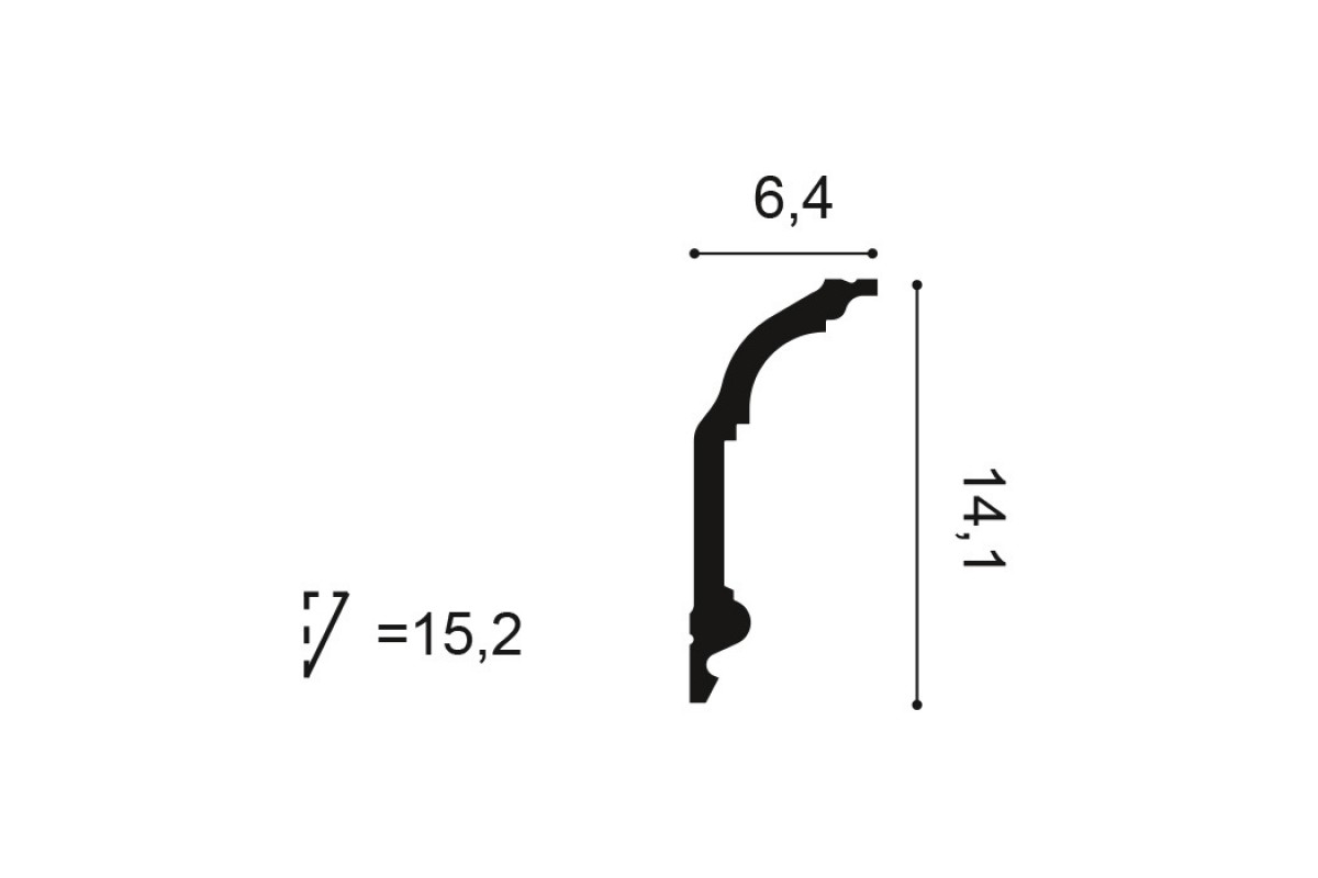 Карниз с353 orac decor