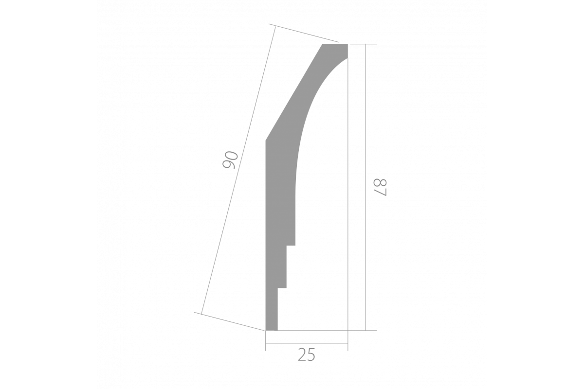 Карниз ultrawood cr 026